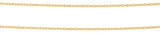 Colar + Pingente Coração Cristal Colorido 42cm Banhado Ouro