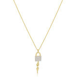 Colar Essenza Cadeado Chic