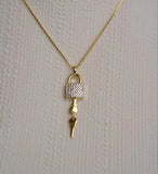 Colar Essenza Cadeado Chic
